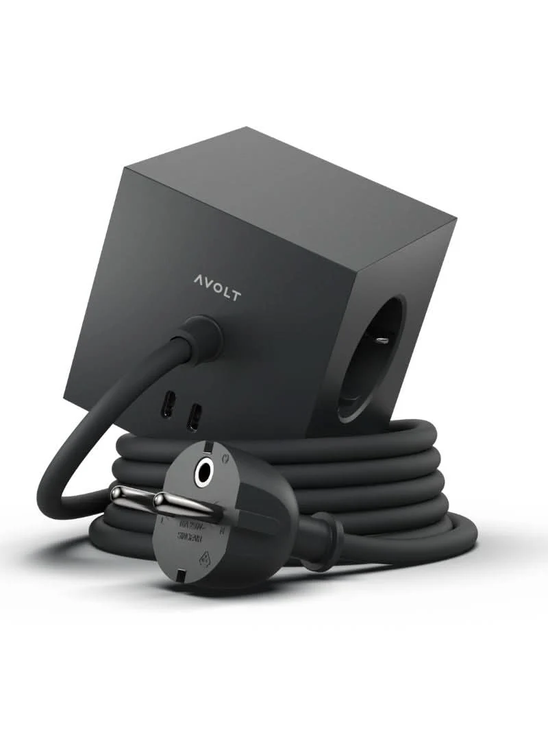 Multiprise Cube, Aimantée, 2 Ports USB C | Avolt - Image 3