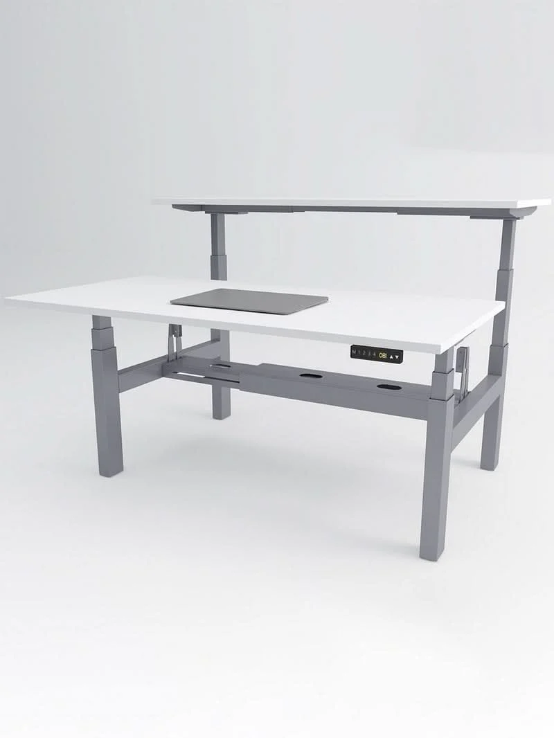 Duo | Bench Assis Debout Électrique, 2 postes - Image 8