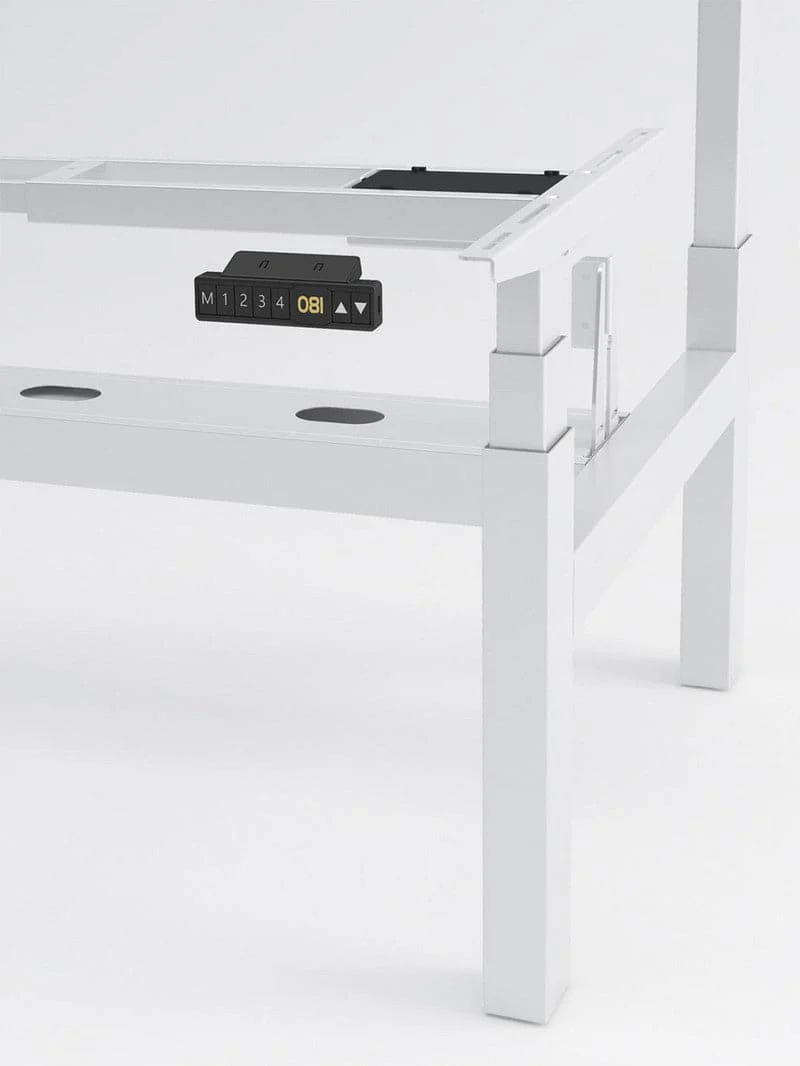 Duo | Pieds de Bench Assis Debout Électrique 2 postes - Image 4