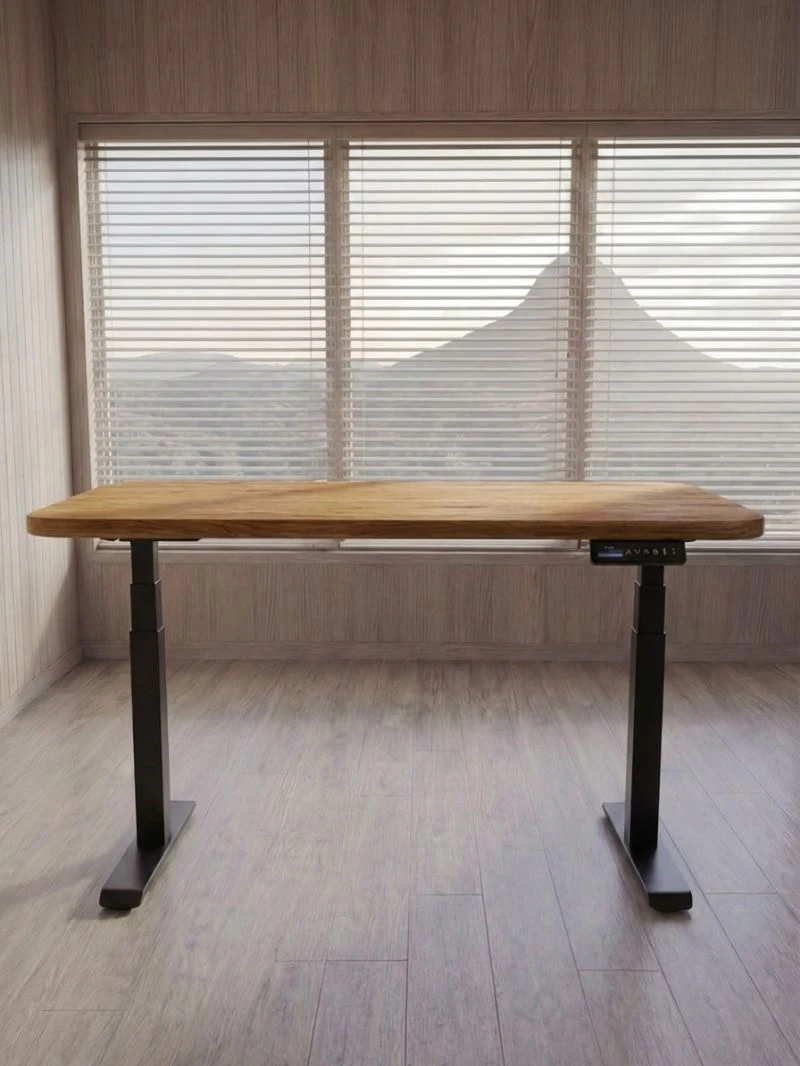 Advanced Pro - Plateau Premium Oak | Bureau Assis Debout Électrique en Chêne Massif, Hautes Performances - Image 10