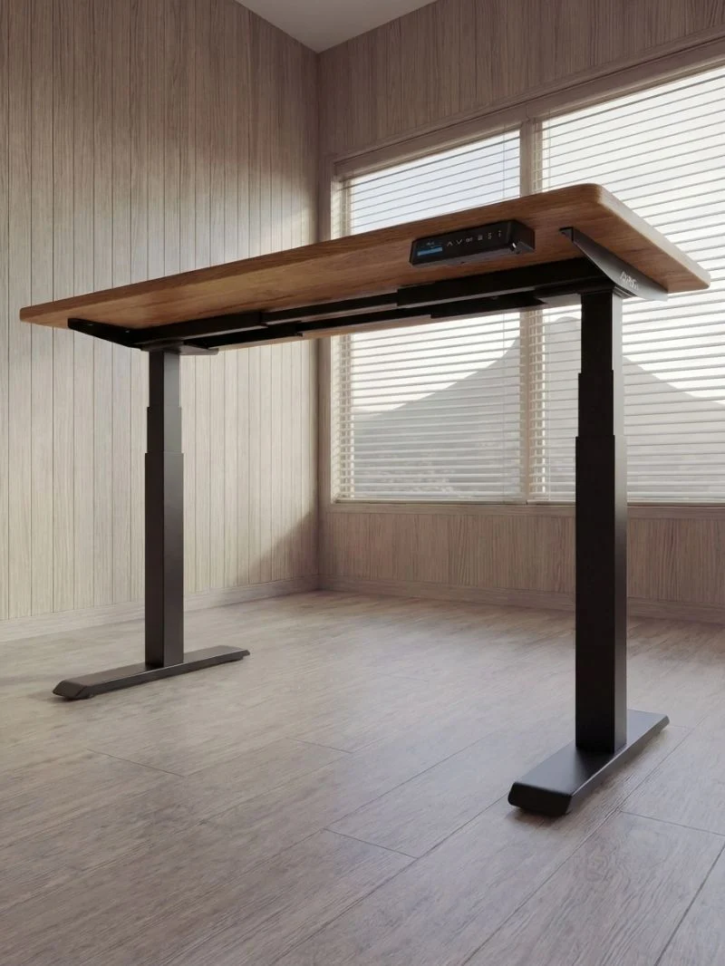 Advanced Pro - Plateau Premium Oak | Bureau Assis Debout Électrique en Chêne Massif, Hautes Performances - Image 11