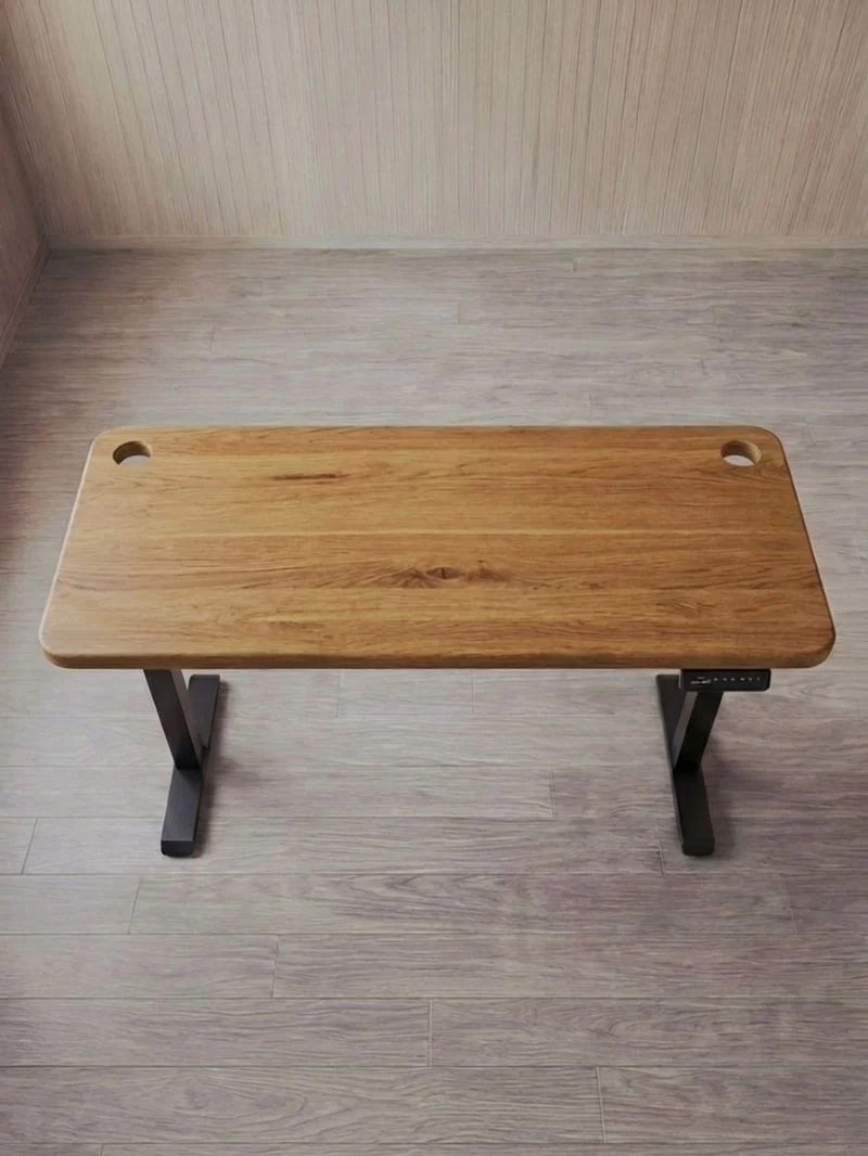 Advanced Pro - Plateau Premium Oak | Bureau Assis Debout Électrique en Chêne Massif, Hautes Performances - Image 12