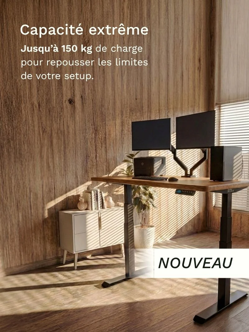 Advanced Pro - Plateau Premium Oak | Bureau Assis Debout Électrique en Chêne Massif, Hautes Performances - Image 4