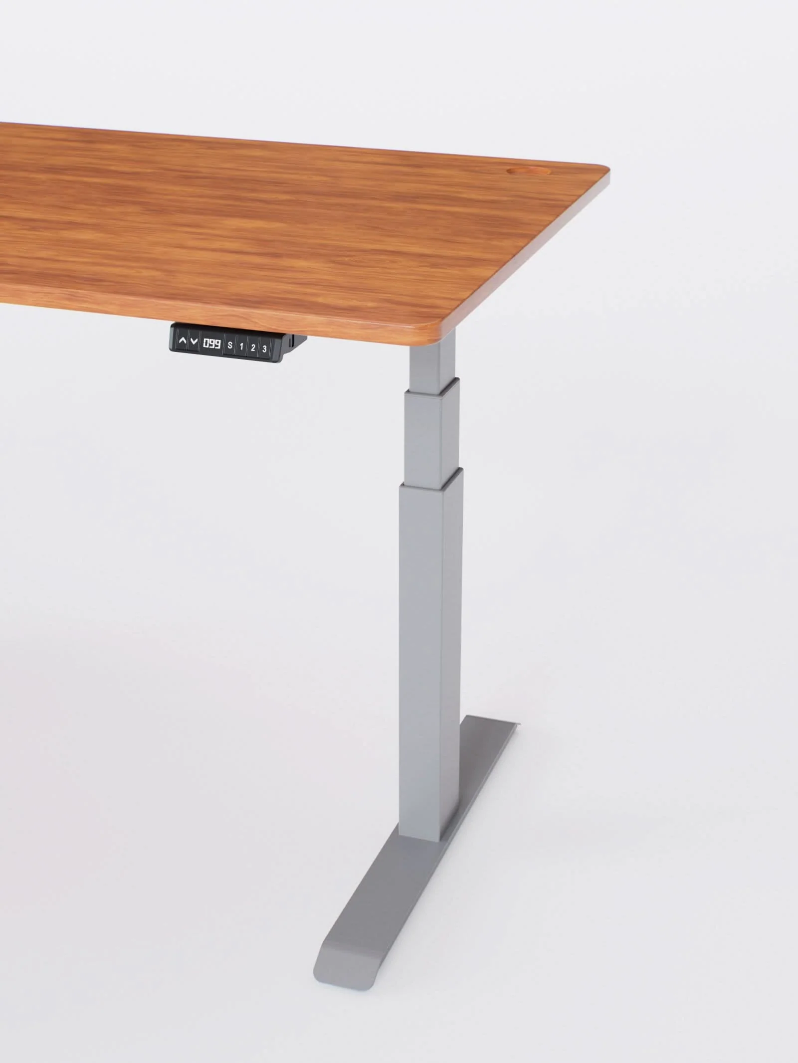 Advanced Go - Plateau Premium Oak | Bureau Assis Debout Électrique en Chêne Massif, Ports USB A & C - Image 12