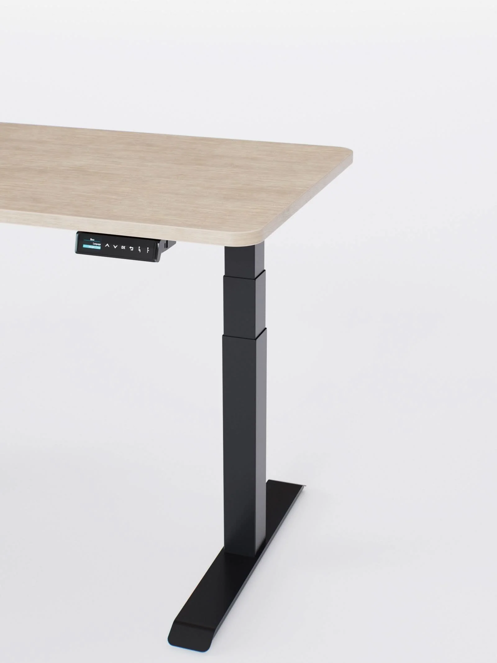 Advanced Pro - Plateau Auva | Bureau Assis Debout Électrique, 70 cm, Angles arrondis, Hautes Performances - Image 16