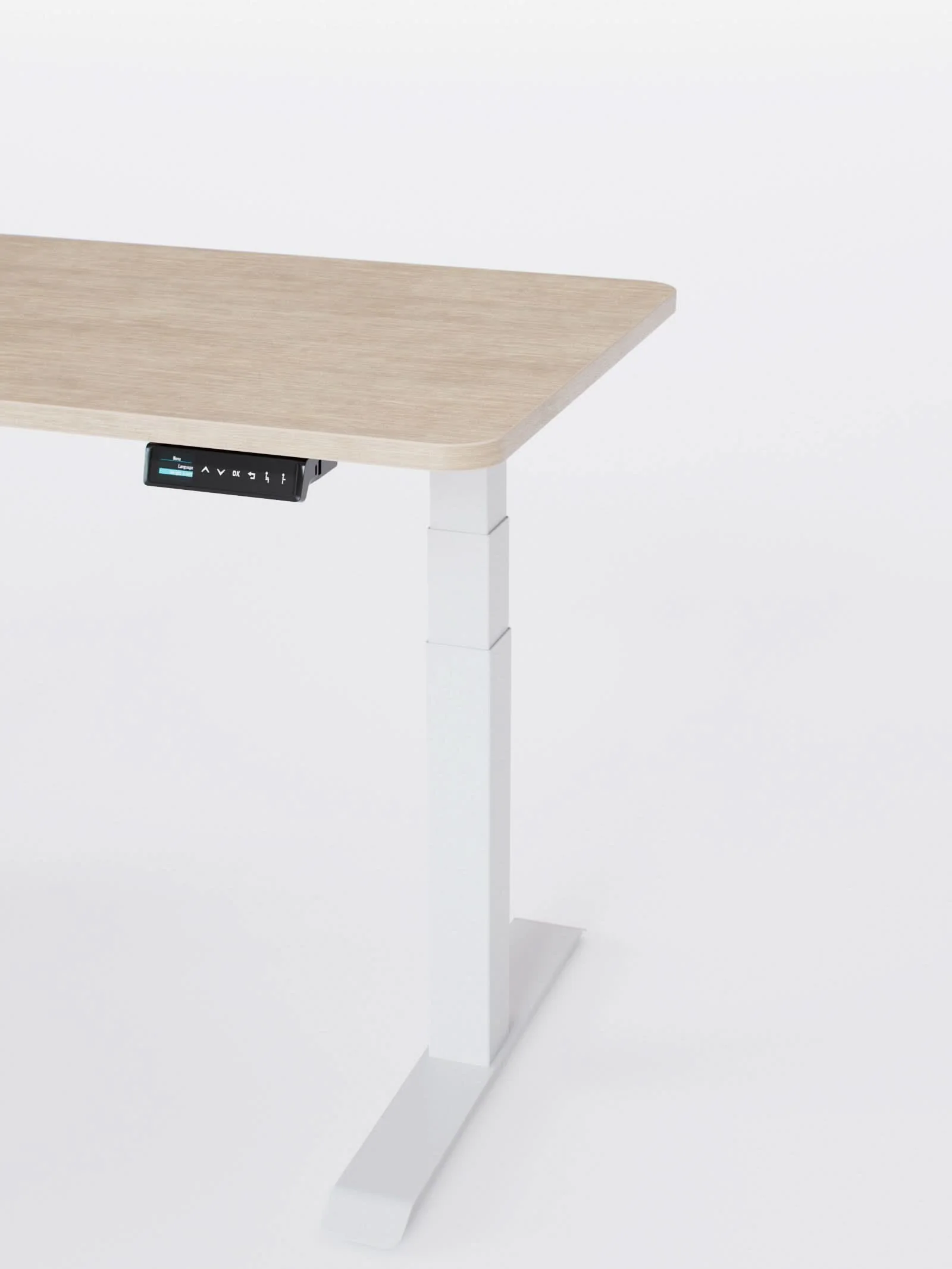 Advanced Pro - Plateau Auva | Bureau Assis Debout Électrique, 70 cm, Angles arrondis, Hautes Performances - Image 28