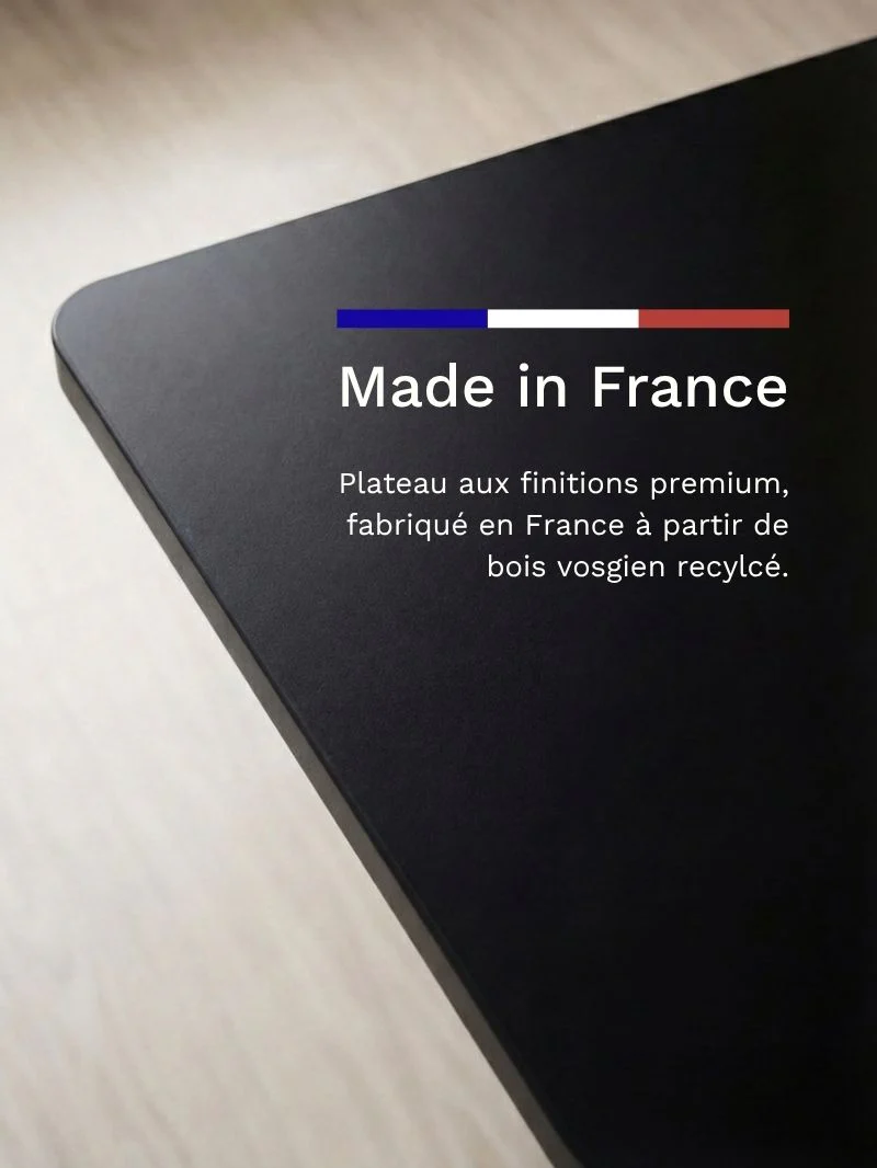 Advanced Pro - Plateau Auva | Bureau Assis Debout Électrique, 70 cm, Angles arrondis, Hautes Performances - Image 9