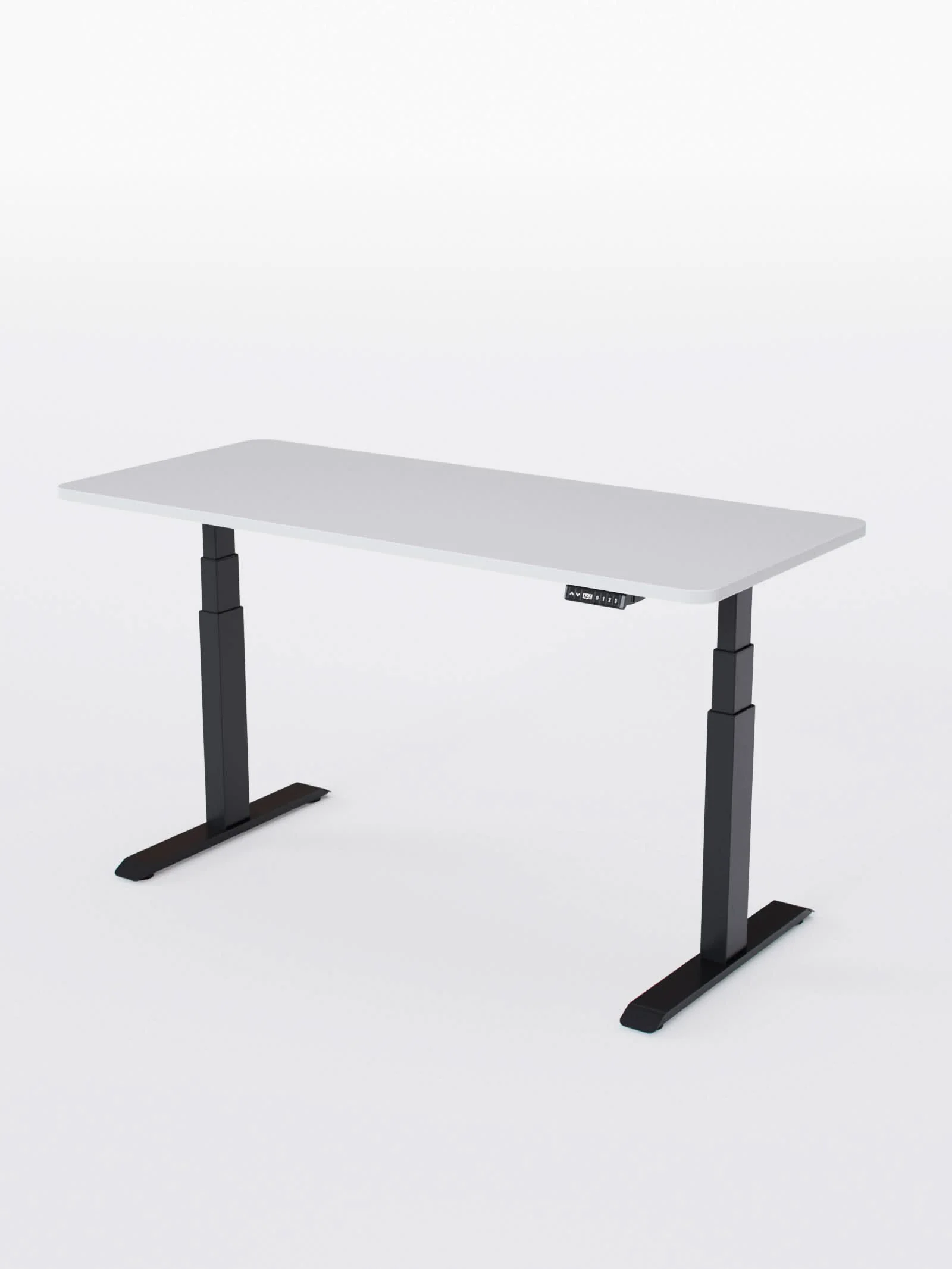 Advanced Go - Plateau Auva | Bureau Assis Debout Électrique, 70 cm, Angles arrondis, Ports USB A & C - Image 10