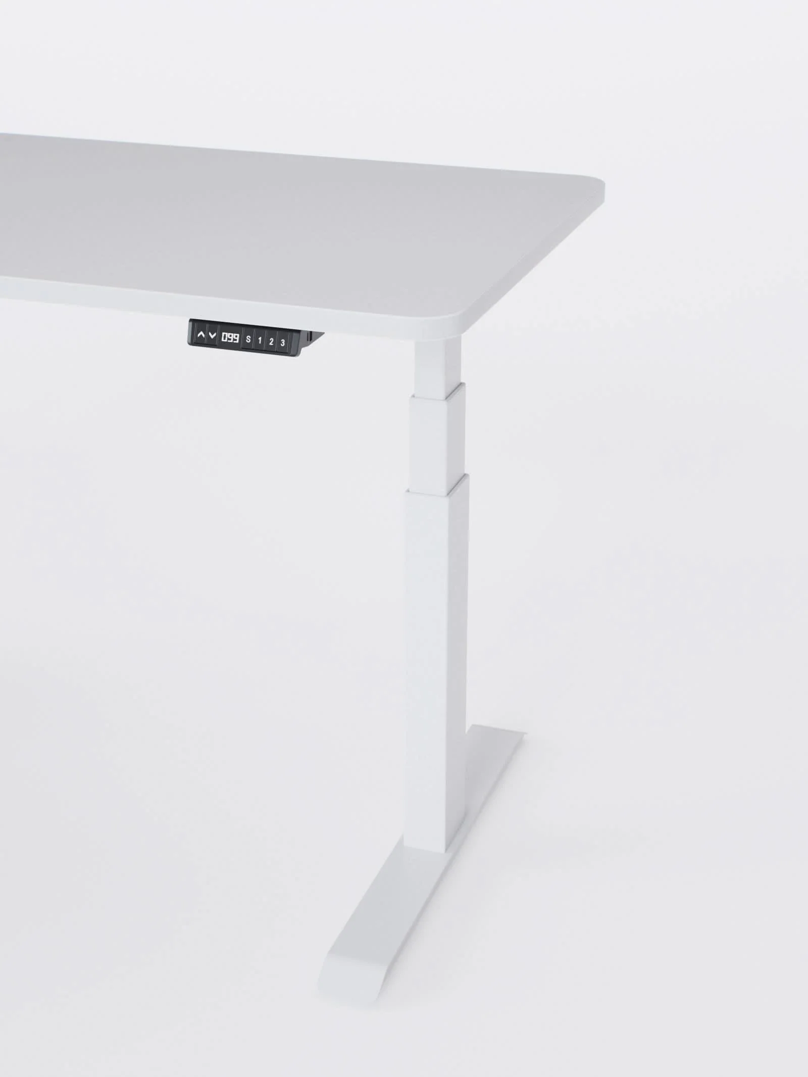 Advanced Go - Plateau Auva | Bureau Assis Debout Électrique, 70 cm, Angles arrondis, Ports USB A & C - Image 14
