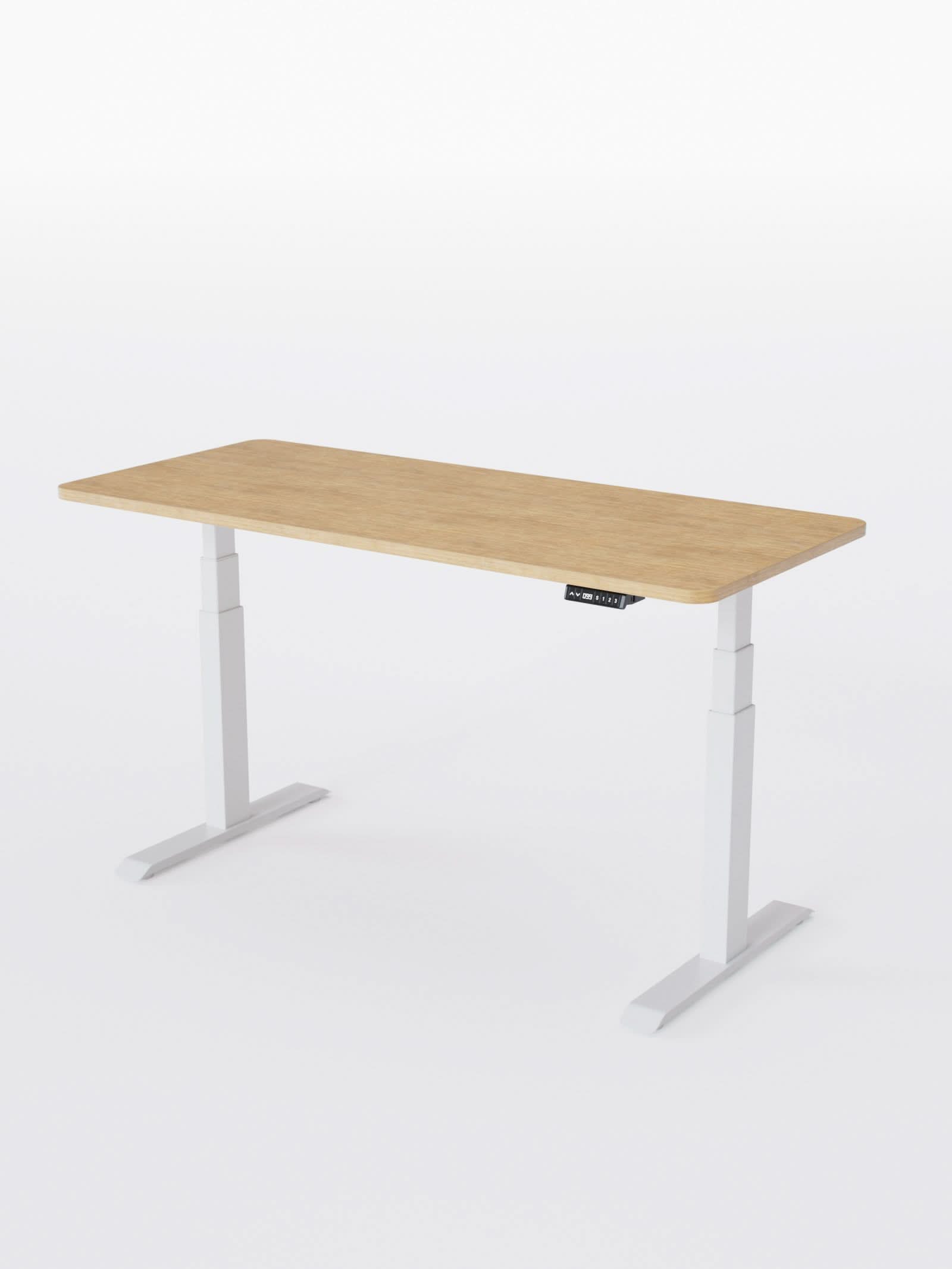 Advanced Go - Plateau Auva | Bureau Assis Debout Électrique, 70 cm, Angles arrondis, Ports USB A & C - Image 16