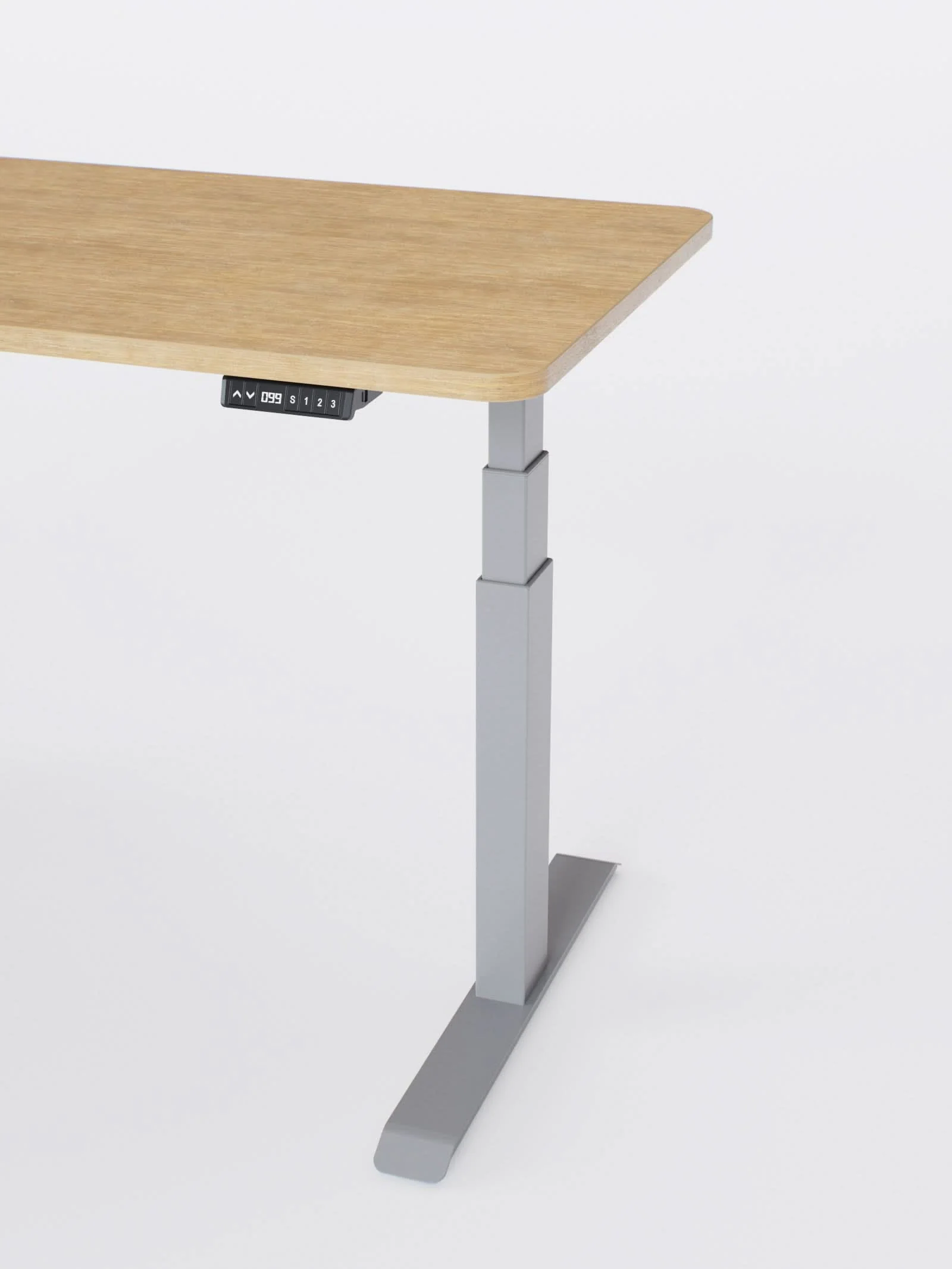 Advanced Go - Plateau Auva | Bureau Assis Debout Électrique, 70 cm, Angles arrondis, Ports USB A & C - Image 23