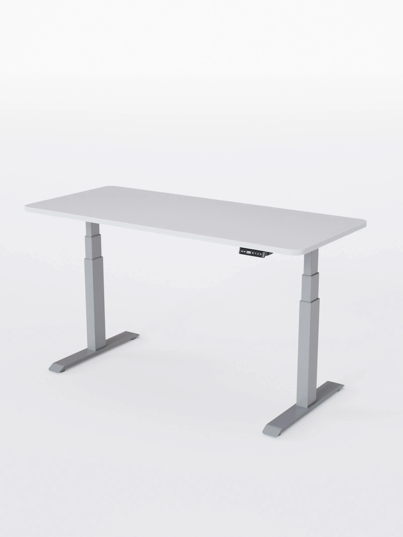 Advanced Go - Plateau Auva | Bureau Assis Debout Électrique, 70 cm, Angles arrondis, Ports USB A & C - Image 24