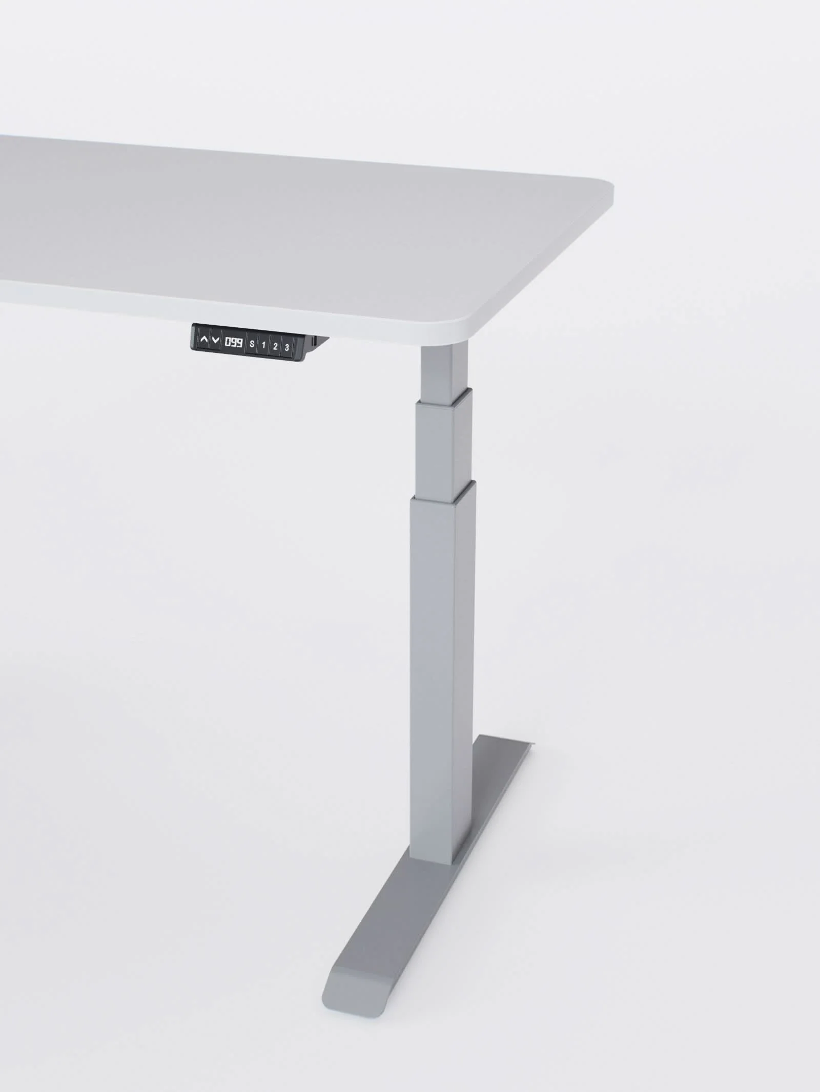 Advanced Go - Plateau Auva | Bureau Assis Debout Électrique, 70 cm, Angles arrondis, Ports USB A & C - Image 25
