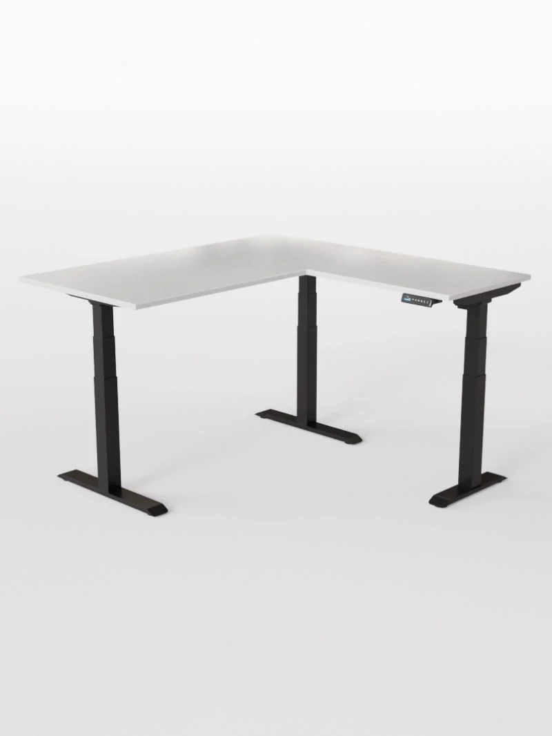 Tripod Pro - Plateau Essential | Bureau Assis Debout Électrique d'Angle - Image 9
