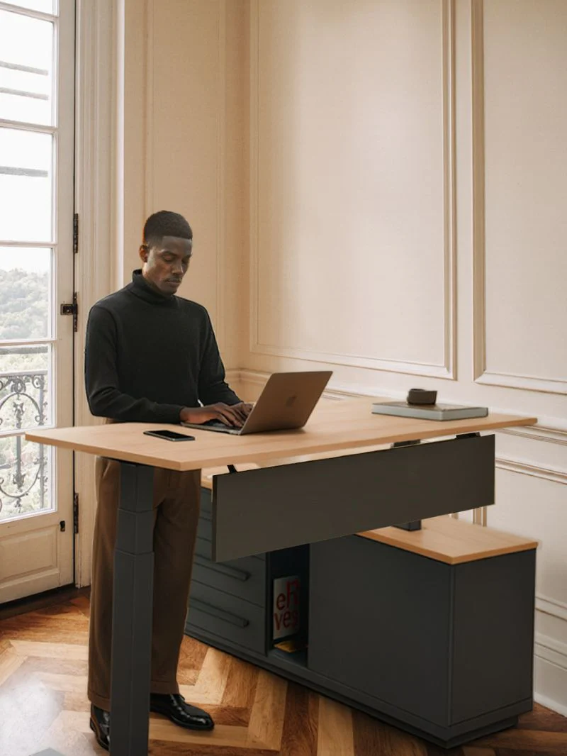 Bureau de Direction Assis Debout Électrique | Prestige - Image 9