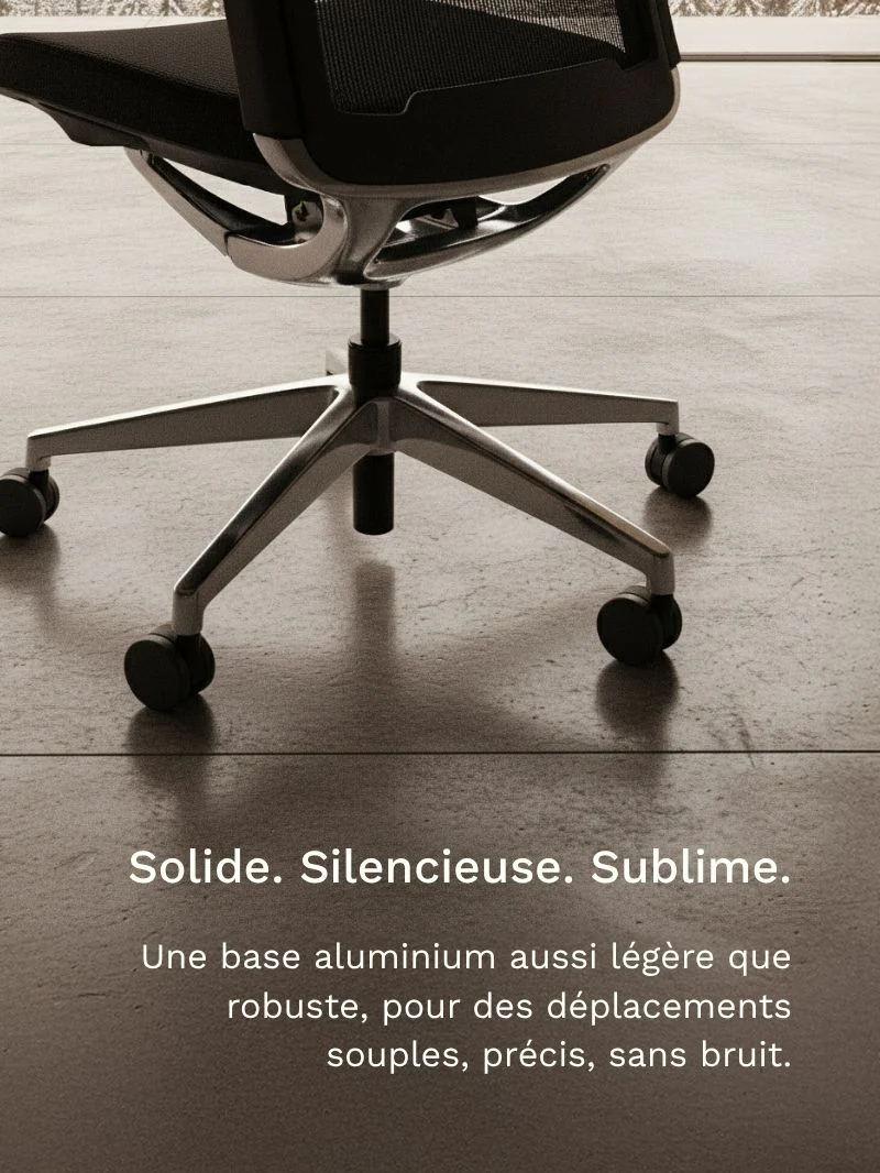 Chaise de Bureau Ergonomique | Invicta - Image 4