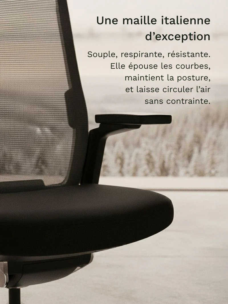 Chaise de Bureau Ergonomique | Invicta - Image 6