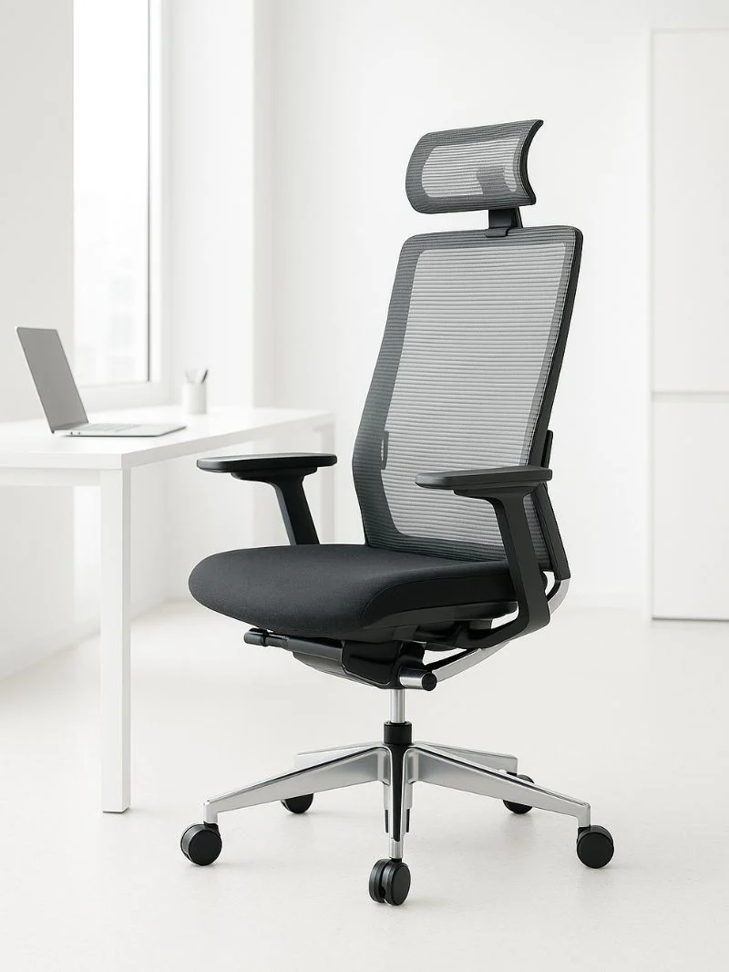 Chaise de Bureau Ergonomique | Invicta - Image 8