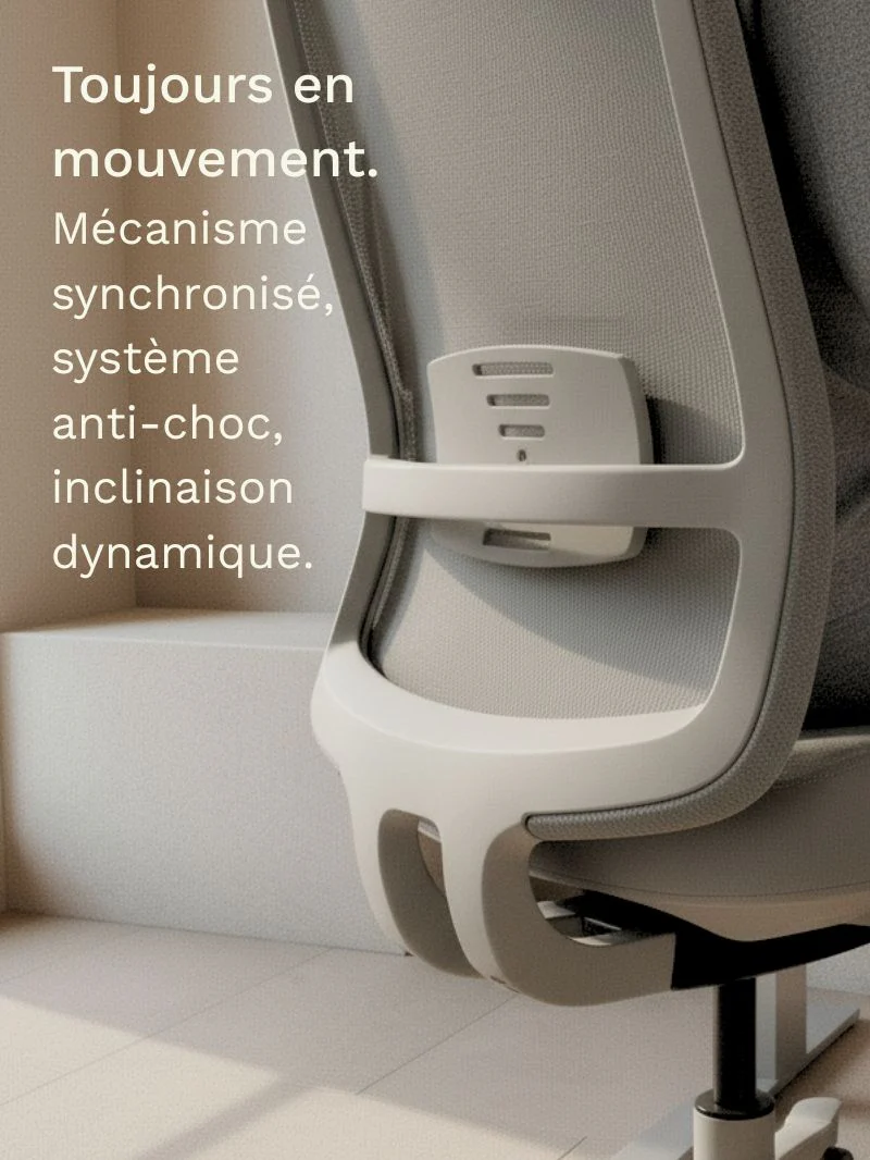 Chaise de Bureau Ergonomique | Luno - Image 12