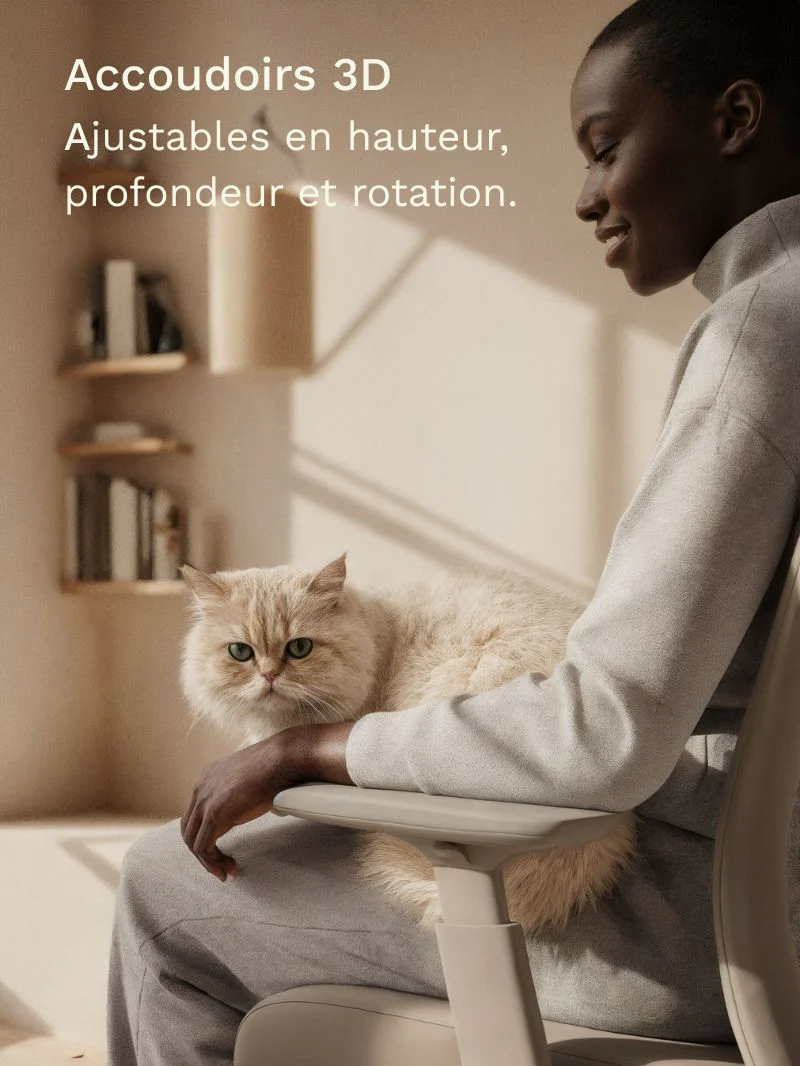 Chaise de Bureau Ergonomique | Luno - Image 13