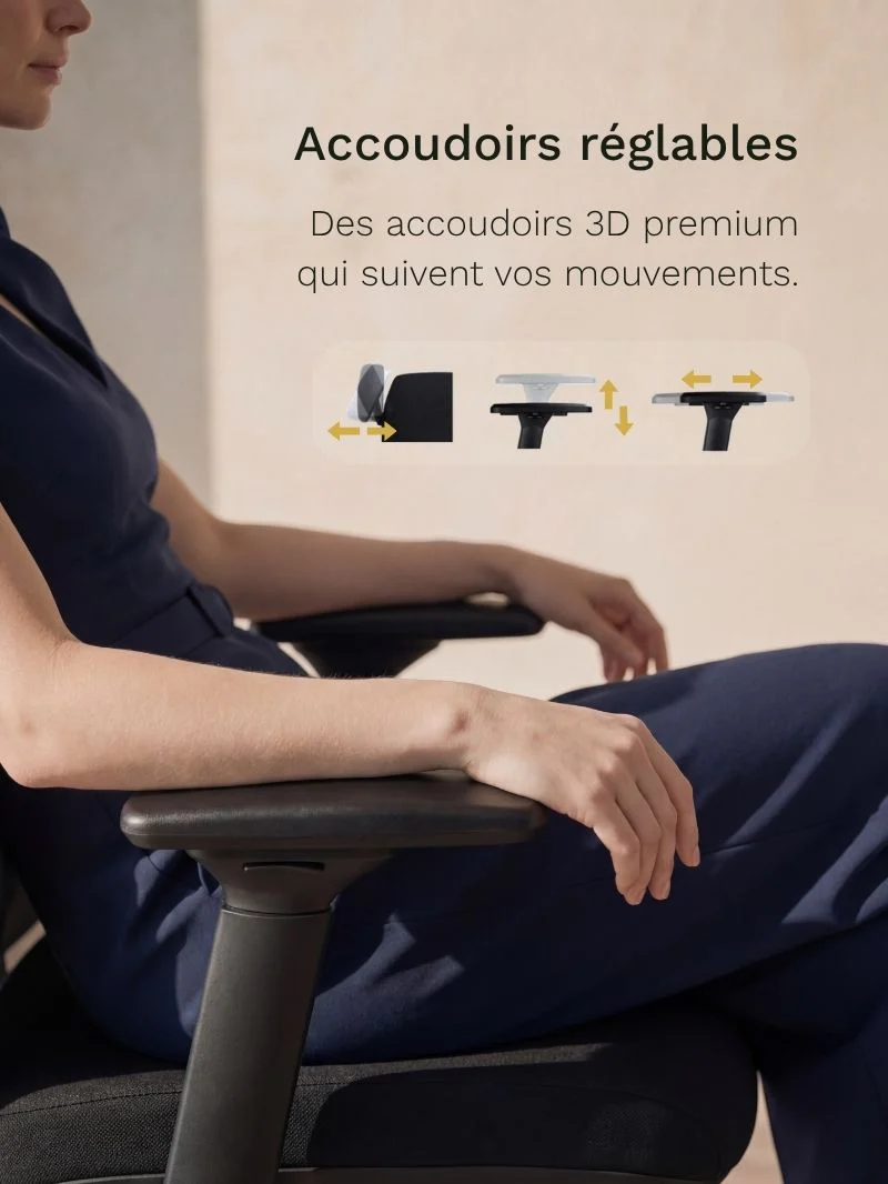 Chaise de Bureau Ergonomique | Synkro - Image 5