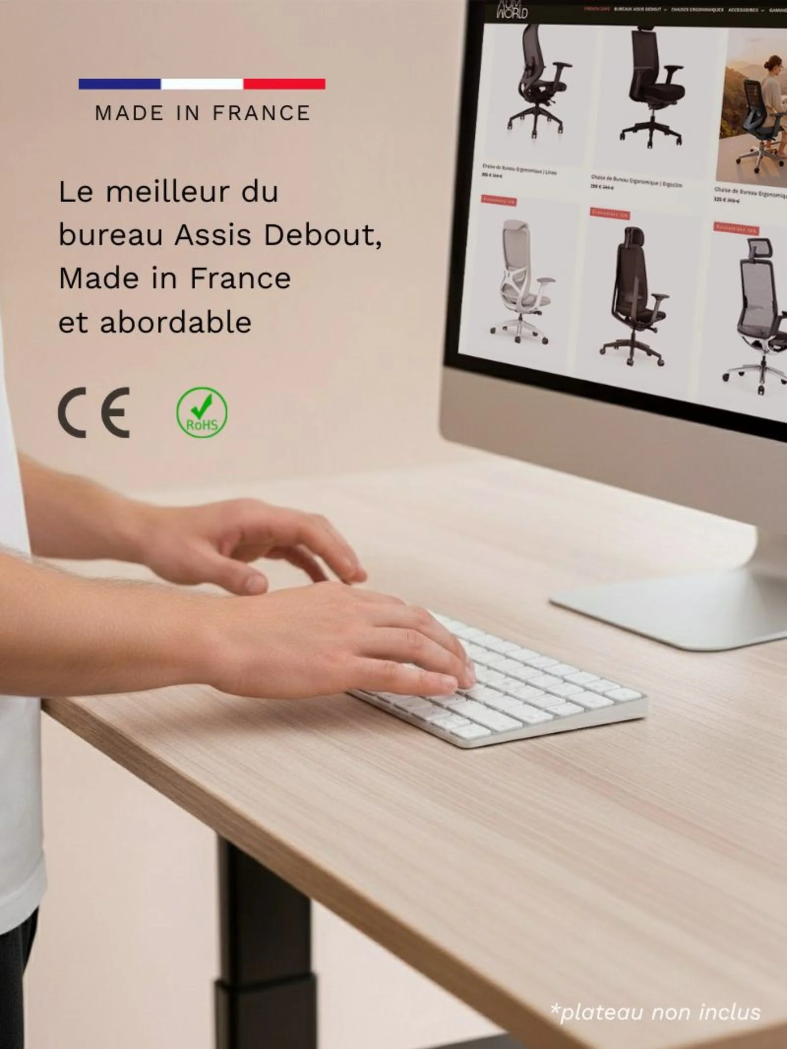 Advanced | Pieds de Bureau Électrique Réglable en Hauteur - Image 6