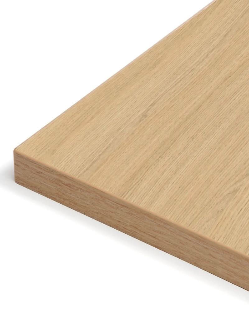 Essential | Plateau de Bureau en Bois Recyclé, 80 cm, Angles droits - Image 4